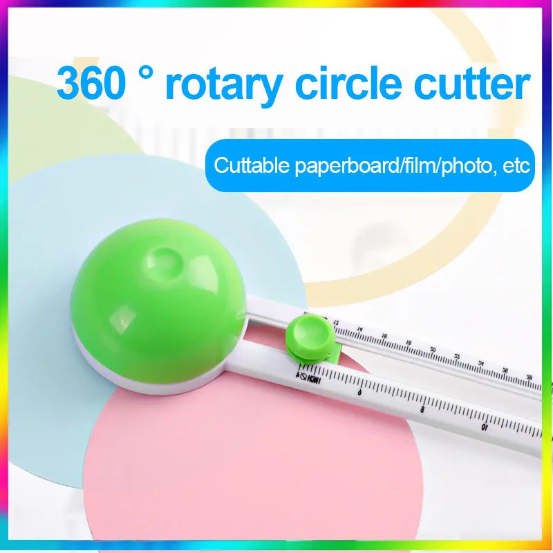 

Round Cutting Knife Patchwork Compass Circle Cutter Scrapbooking Cutters for DIY paper-cutting Cards