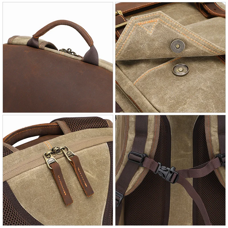 Рюкзаки для фотоаппаратов KOOGER водонепроницаемые сумки цифровых снастей большой