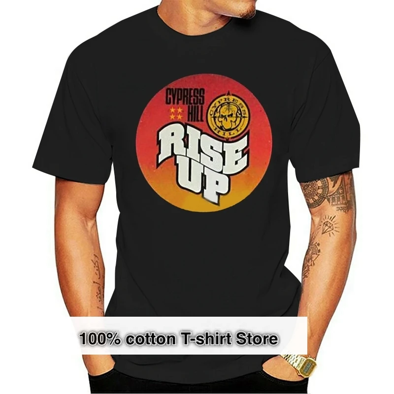

CYPRESS HILL SUNRISE BLACK T-SHIRT NEW OFFICIAL ADULT BAND MUSIC RISE UP