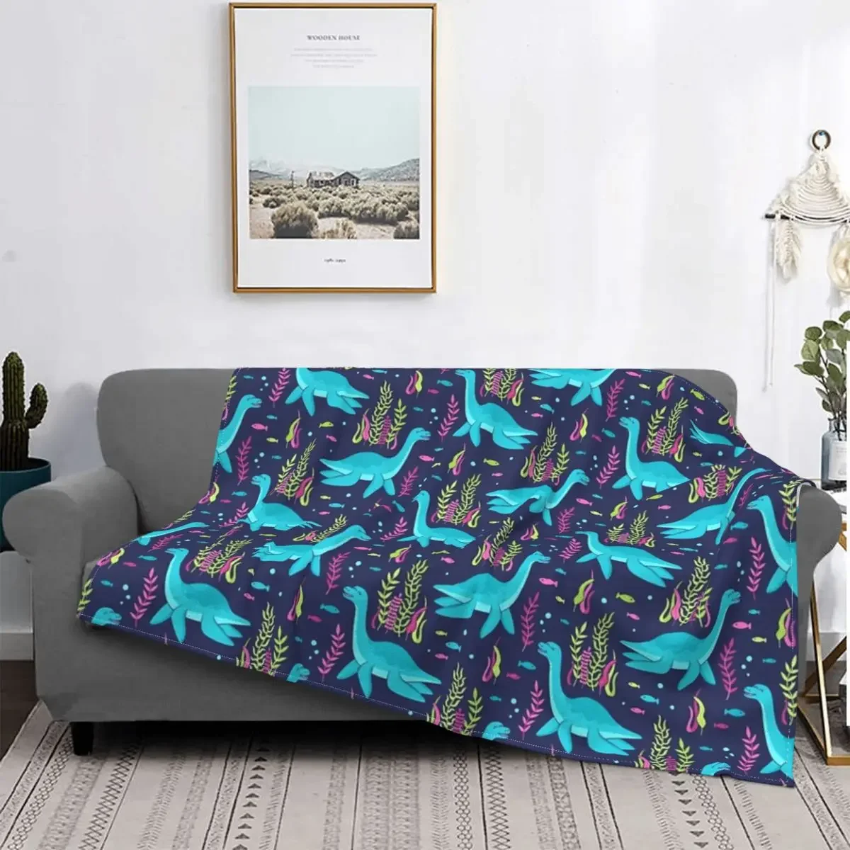 Одеяло Nessie Thow Фланелевое флисовое покрывало Ститч детская кровать для подарка