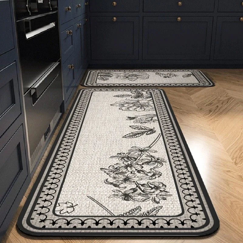 

Нескользящие кухонные ковры JUSTCHIC из замши 5 мм