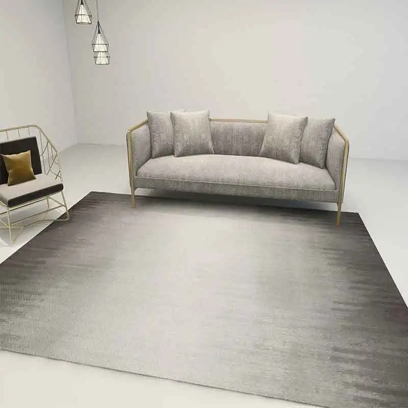 gradient color carpet living room non slip lounge rug decoration home bedroom carpets bedside soft mat area rug large door mat free global shipping