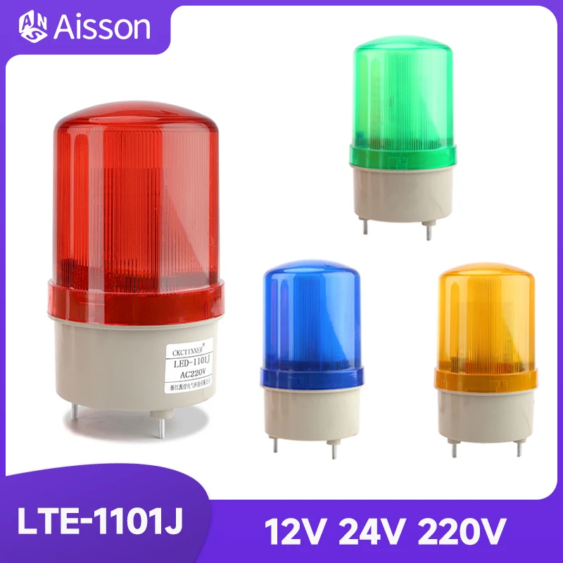 Стробоскопический сигнал, Φ 12V 24V 220V, звук сирены и Rotl LTE-1101J лампа