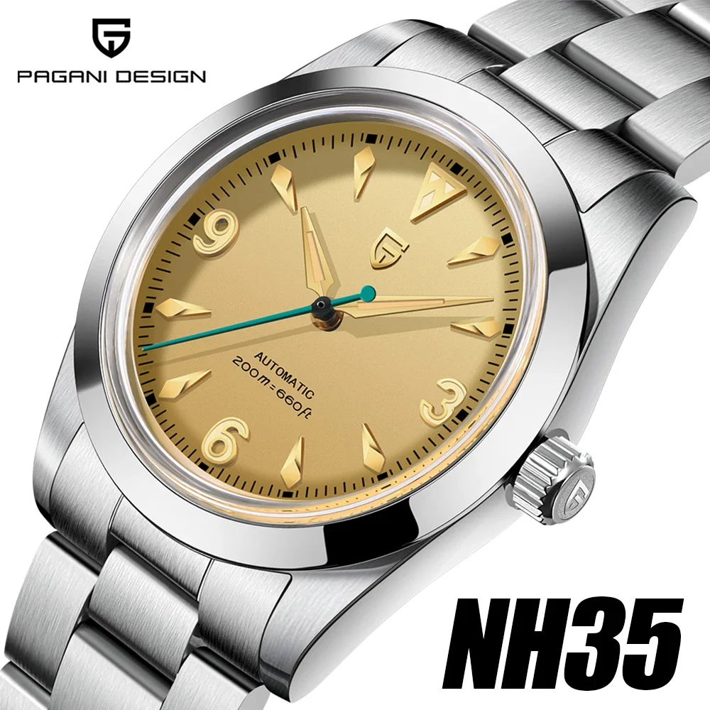 PAGANI DESIGN 2024 новые роскошные модные мужские автоматические механические