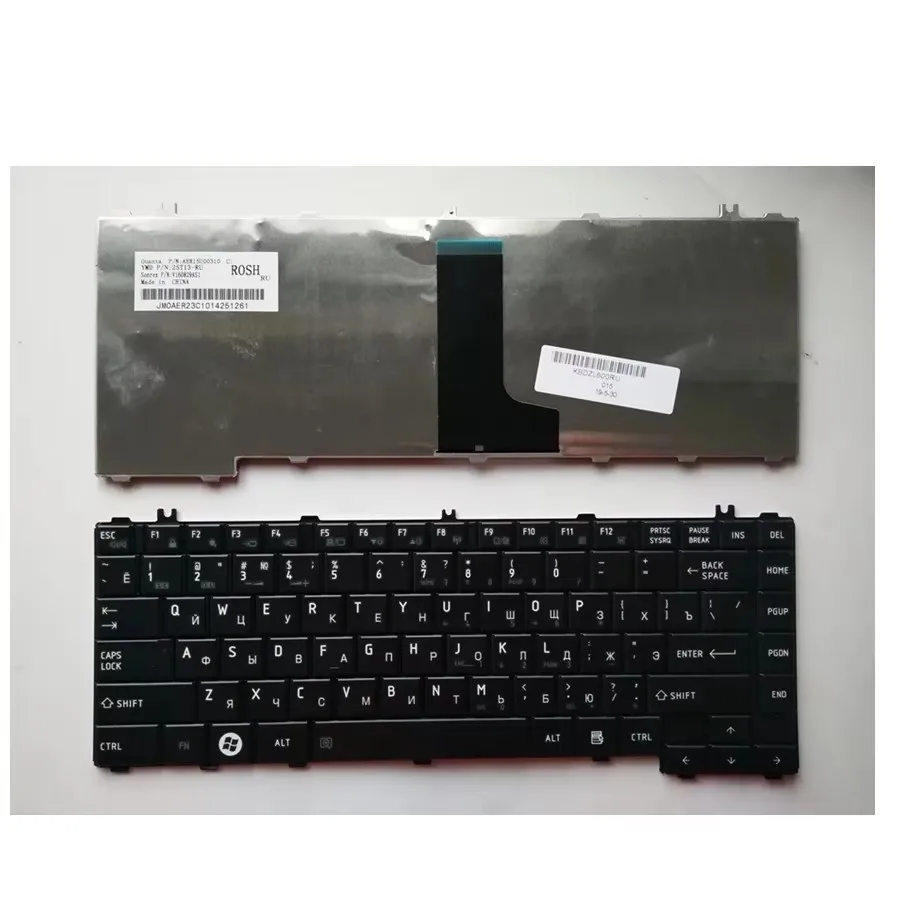 Фото НОВАЯ клавиатура для ноутбука Toshiba L745 L745D L700 L730 L645 L640 L600 L630 C640 C600 C600D L600D №5