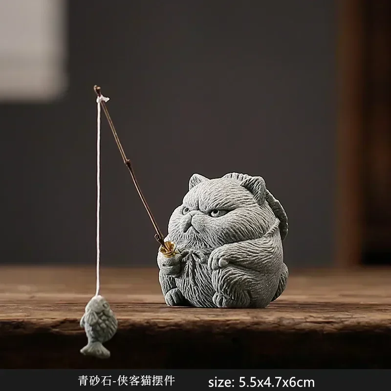 

Керамическая скульптура котенка NLSLASI