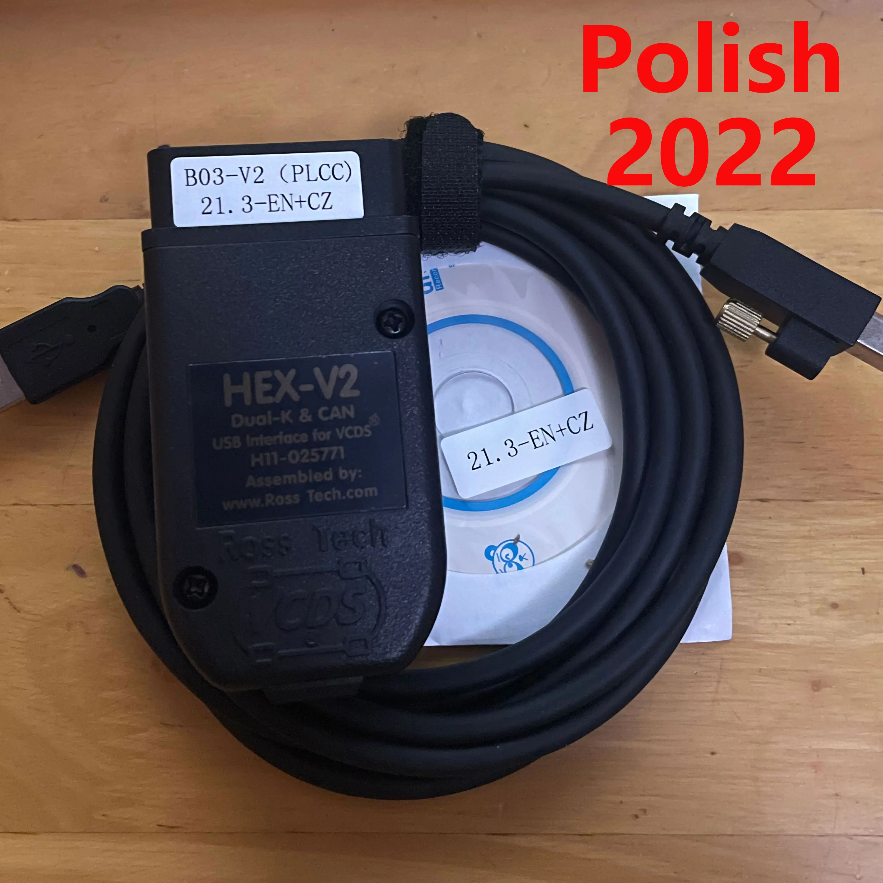 

Newest VAG COM 21.9 OBD2 Scanner VAGCOM 21.9 V2 CAN USB Interface FOR VW AUDI Skoda Seat VAG 21.9 Polish German French Atmega162