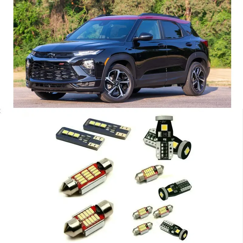 16 шт. Внутренние светодиодные автомобильные фары для 2021 Chevrolet Trailblazer map dome