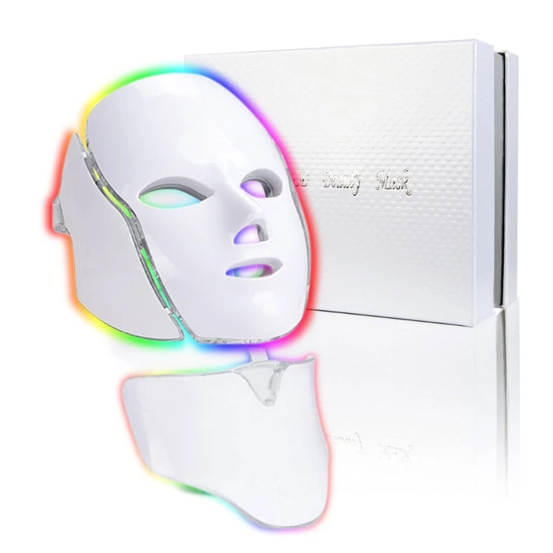 

Colorful Led Beauty Mask Acne-removing Neck Photon Skin Rejuvenations Instrument