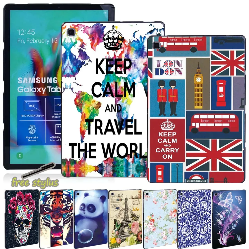 

Back Case for Samsung Galaxy Tab S6 Lite 10.4"/S4 10.5/Tab S6 Tab S5e 10.5/Tab S7 11 Slim Oldimage Series Tablet Hard Shell Case
