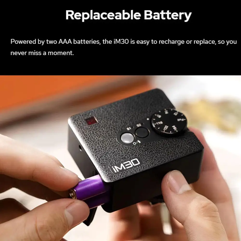 Портативная мини-вспышка Godox IM30 с ручной вспышкой