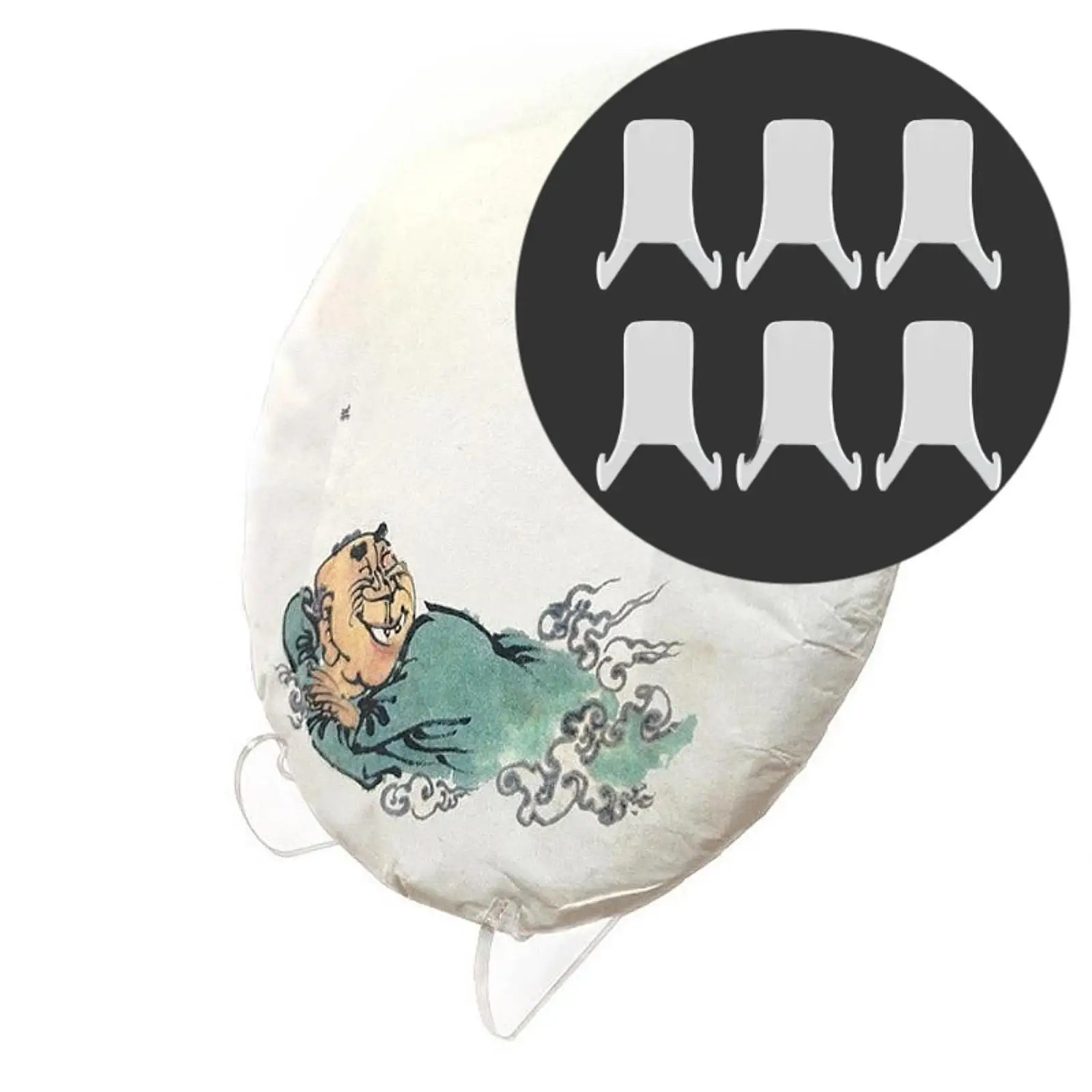 6-компонентные акриловые держатели для тарелок подставка книг домашнего декора с