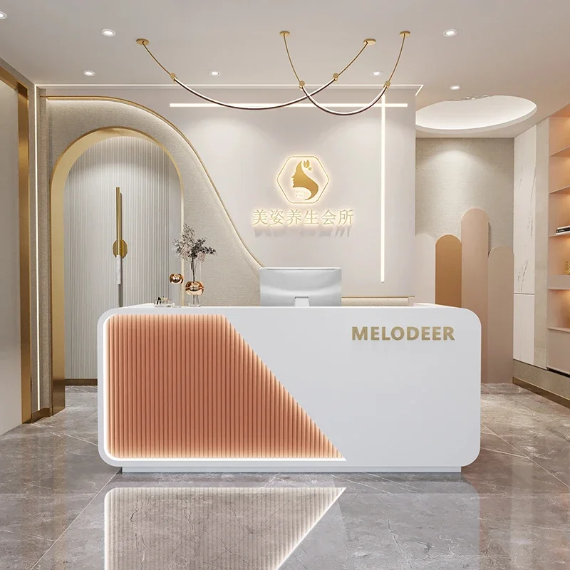 Современный салон красоты Arc Женский магазин одежды кассир стойка регистрации