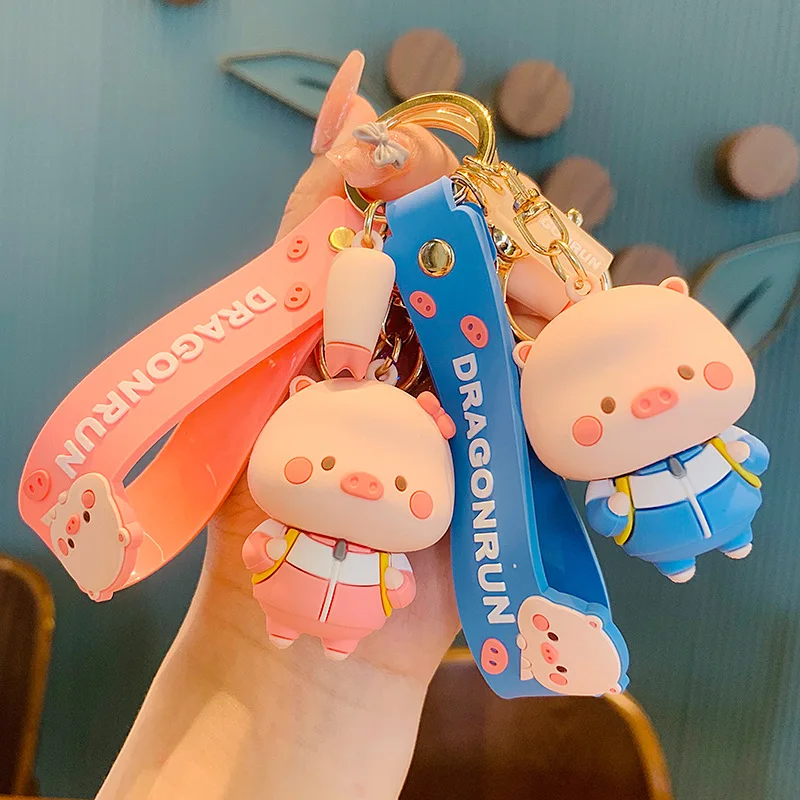 

Брелок Подвеска со свиньей в виде симпатичной мультяшной свиньей