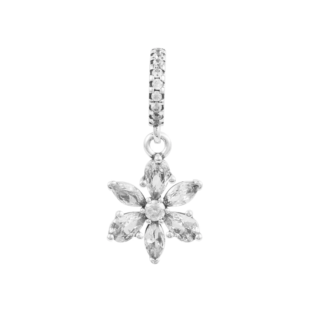 

2022 new 925 Sterling Silver Sparkling Herbarium Cluster Charm Fit CKK Bracelets Women Beads for Jewelry Making Berloque