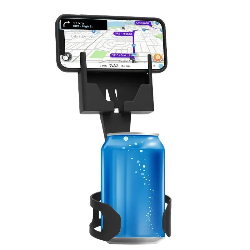 

Desktop Phone Holder Universal Compatibility Car Phone Holder Durable Material Strong Grip Multi Purpose Drink Phone Holder