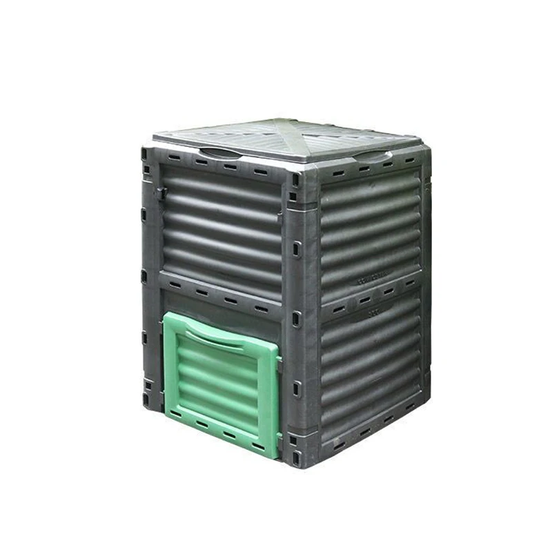 

Garden Courtyard 300L Compost box Leaves Organic Fertilizer Fermentation Tank Kitchen Garbage Environmental Protect