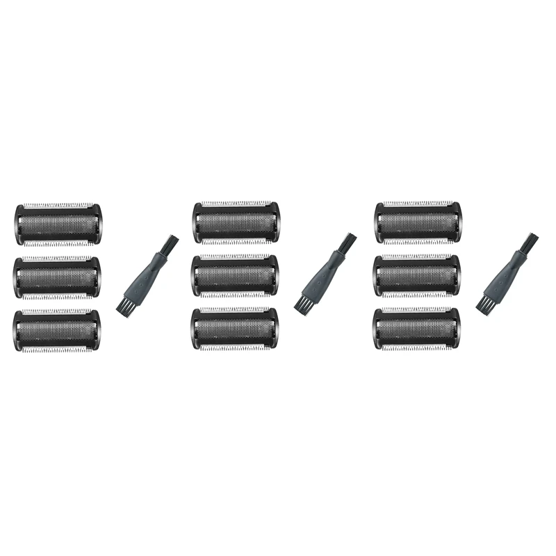 9 Pack Shaver Head Replacement Trimmer For  Bodygroom BG 202