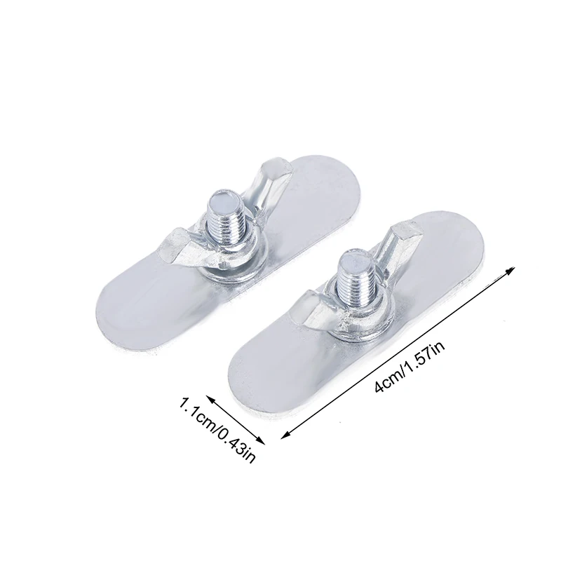 2 шт. винты с фаркопом-бабочкой из нержавеющей стали для мобильного кондиционера