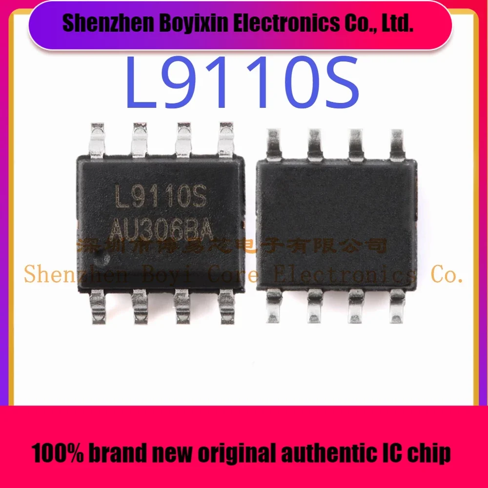 

L9110S SOP-8 Full Bridge Drive Motor Driver IC Chip Original Genuine Patch