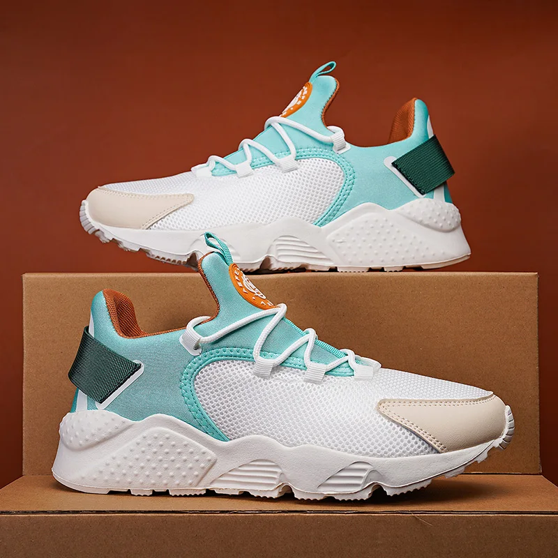 Light Breathable Mesh Men Running Shoes Man Sneakers Cushioning Sport Shoes For Male