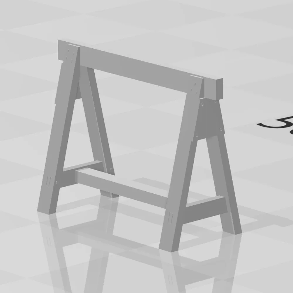 Yao's Studio LYT002 1/87 Roadblock буферная остановка для сцены реквизит демонстрации модели