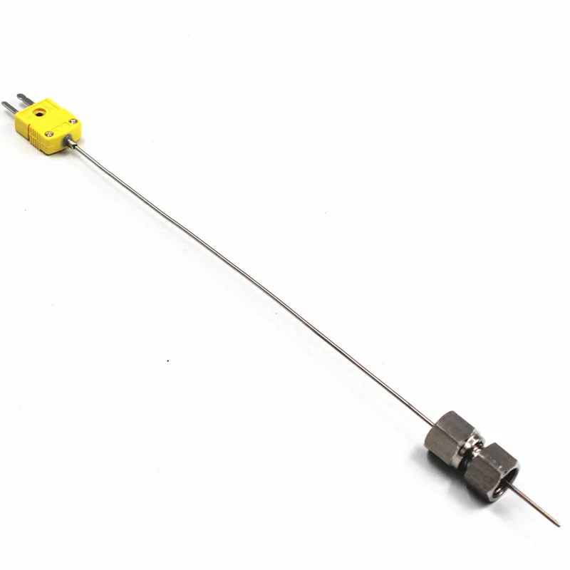 Термопара типа K бронированная термопара с внутренней резьбой желтого