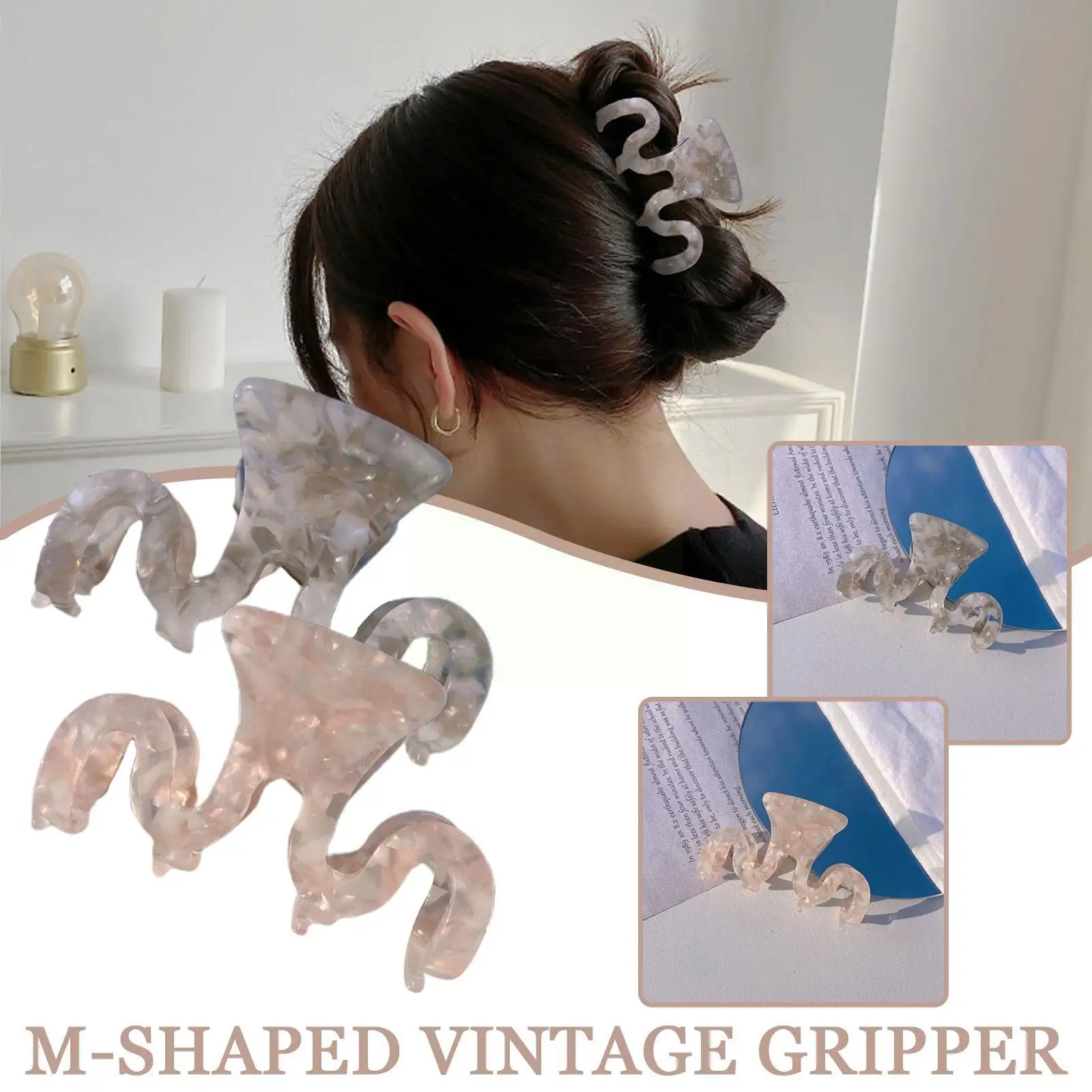 

M-образные заколки для волос для женщин, заколки-пряжки, заколки для волос, женские заколки для волос, головные уборы K7G3