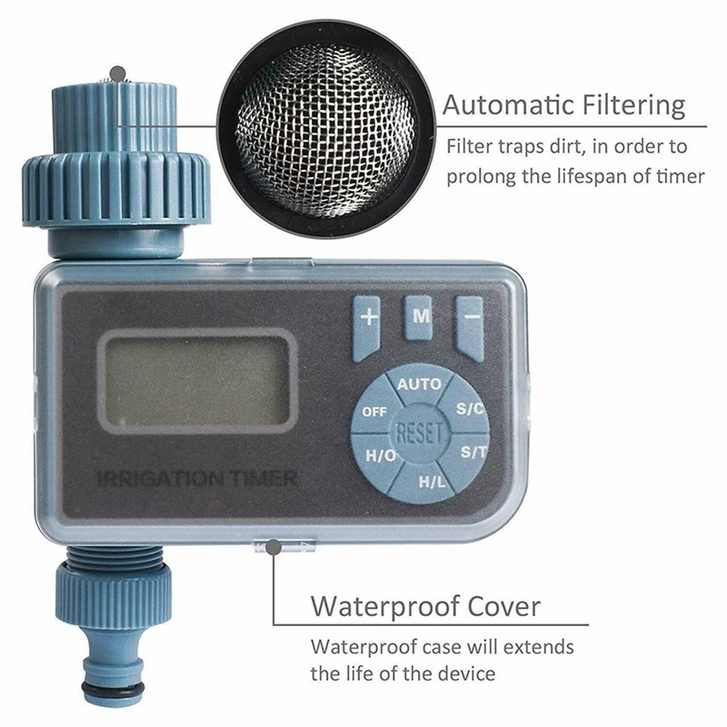 Акция! Автоматический таймер полива сада умная система орошения с ЖК-дисплеем |