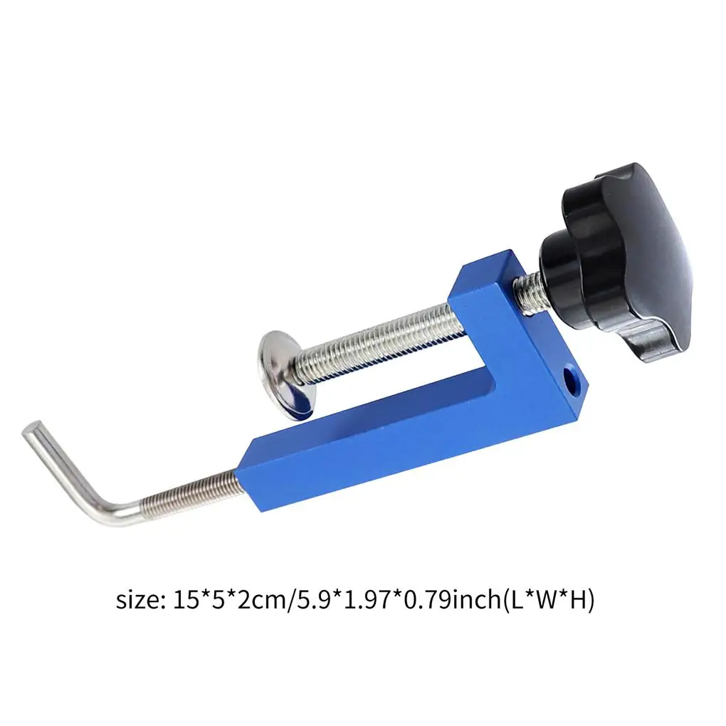 

Wood Aluminum Alloy G Shaped Clamp Adjustable Fence Clamps Accessories