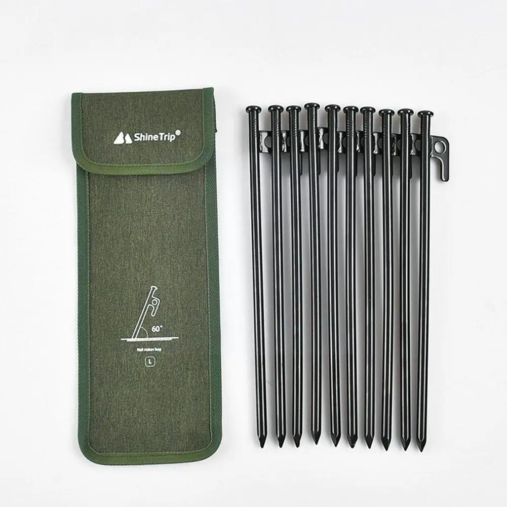 

Floor Nail Storage Bag Ground Outdoor Camping Tent Pegs Wind Rope Cloth Pouch Nail Travelling Storage Bag Tent Hammer Oxfor C4U5