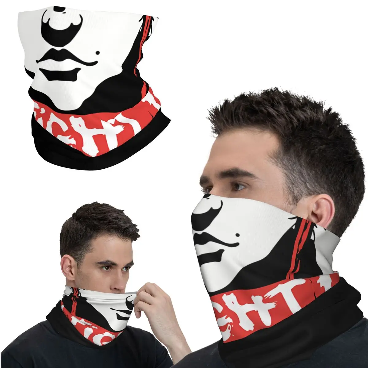 Прекрасная бандана для мотокросса шейный чехол с принтом Baki Hanma шарф пешего