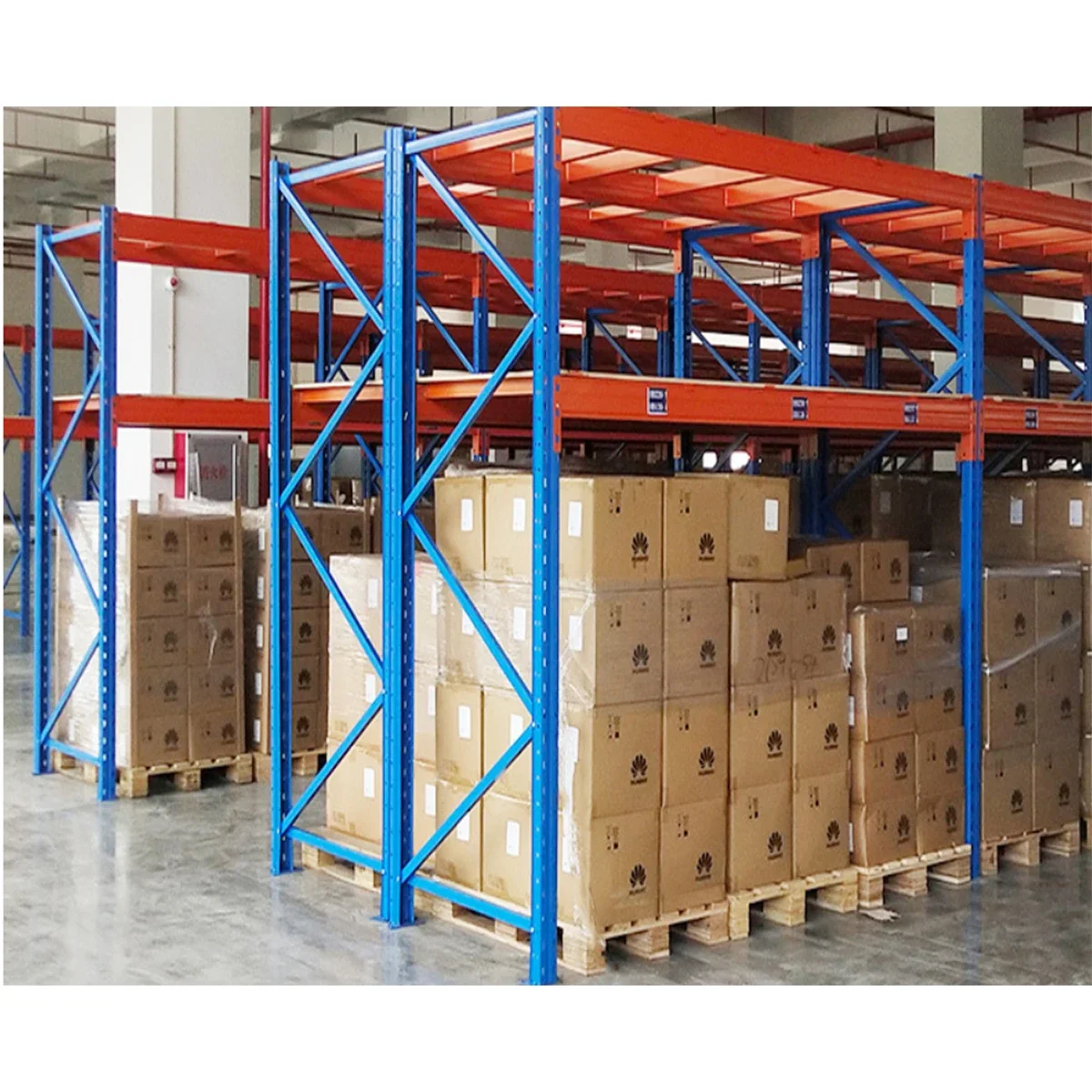 Высококачественная сверхпрочная металлическая полка промышленный стеллаж