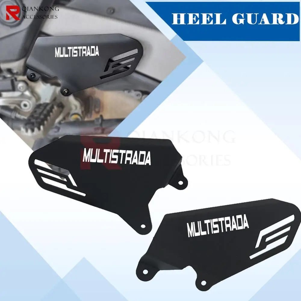 

Motorcycle Heel Plate Guard Fit For DUCATI MULTISTRADA V4S MULTISTRADA V4S Performance V4 S SPORT V4/S FULL 2021 2022 2023 Parts