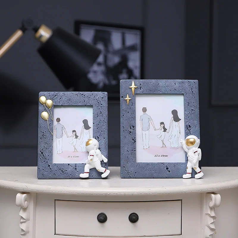 Настенная фоторамка астронавт из смолы для космоавта космический корабль