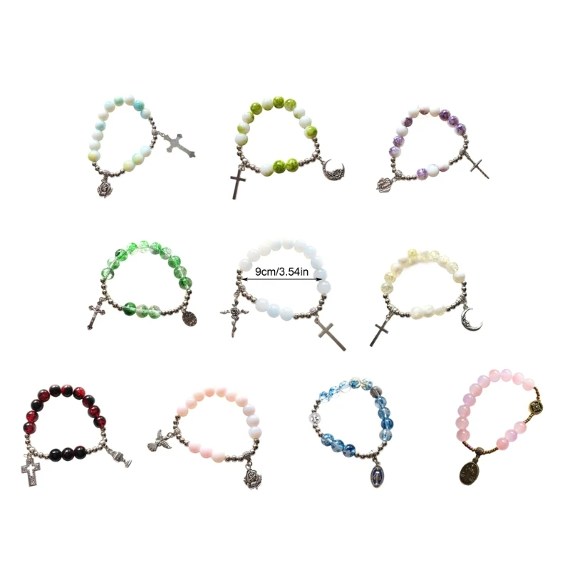 Четки четки браслеты кресты ручная цепочка подвески католические украшения