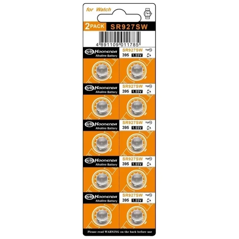 Фото 2-100 шт. AG7 LR927 LR57 SR927W 399 1,5 В щелочная батарея для часов, игрушек, пульта дистанционного управления, калькулятора + бесплатный подарок №2