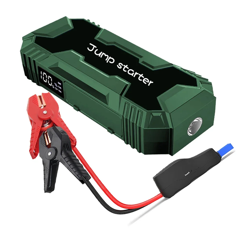 

CPSSIFTW Jump Starter 4000A Peak Car Starter All Gas up to 10.0L Diesel Engine EC8 6AWG PD100W