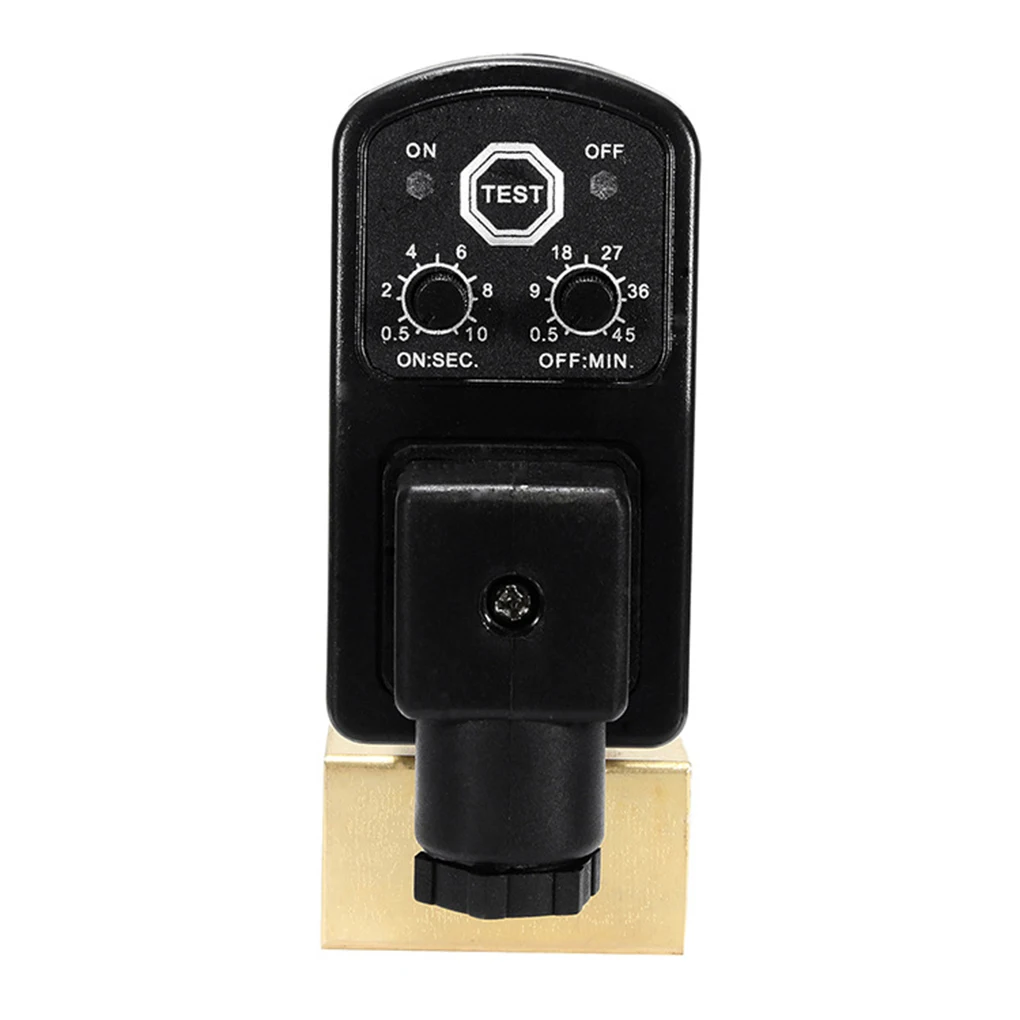 

Electronic Timed Drain Valve Replacement G1 2 Inch Air Compressor Valves