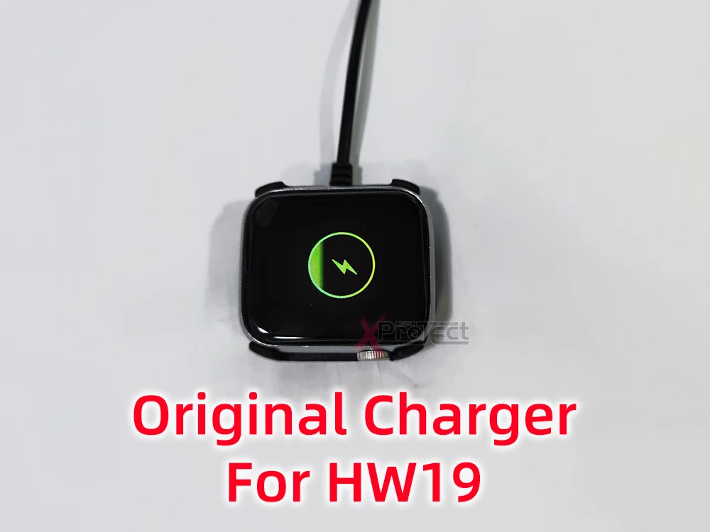 Оригинальный 2-контактный Магнитный зарядный кабель для смарт-часов HW19 HW22