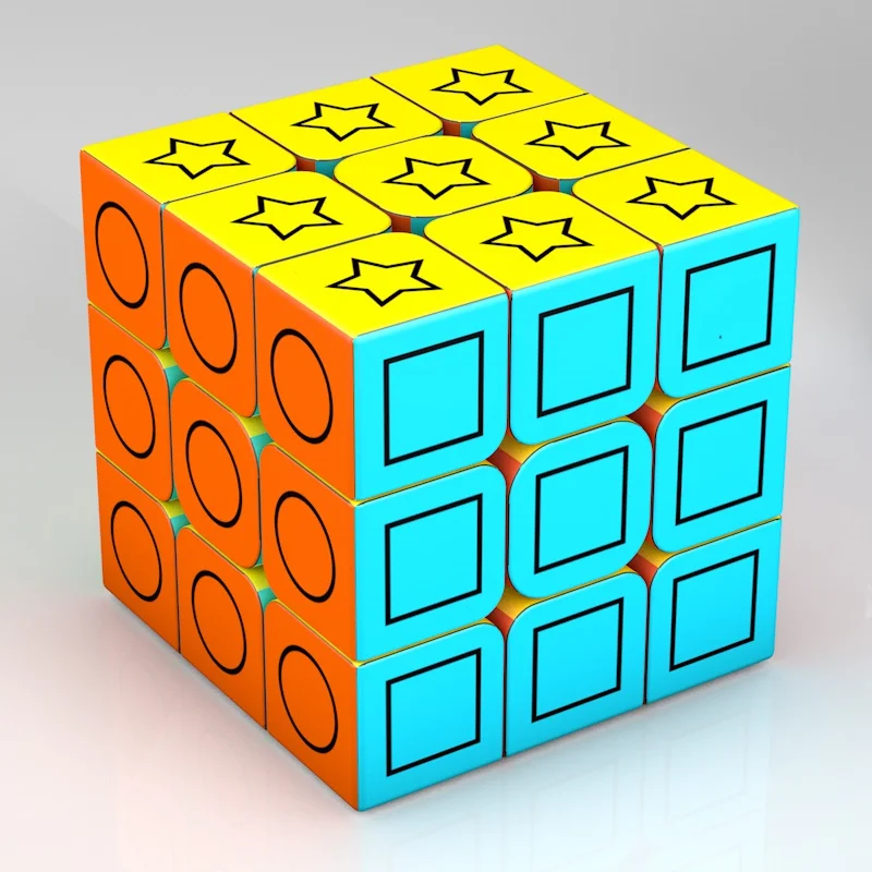 

3x3 Упаковка профессиональный магический пазл кубик форма узор цифры буквы скоростной кубик Рубик детские развивающие игрушки для детей