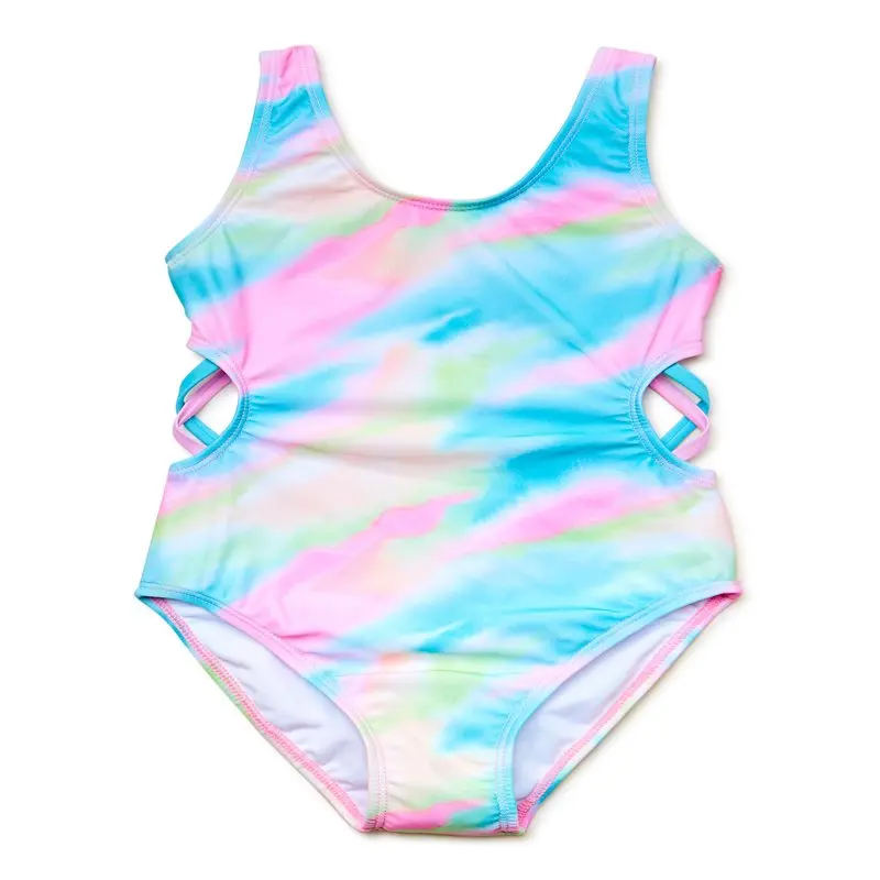 

Tie Dye Out Swimsuit with UPF 50, Sizes 4-16