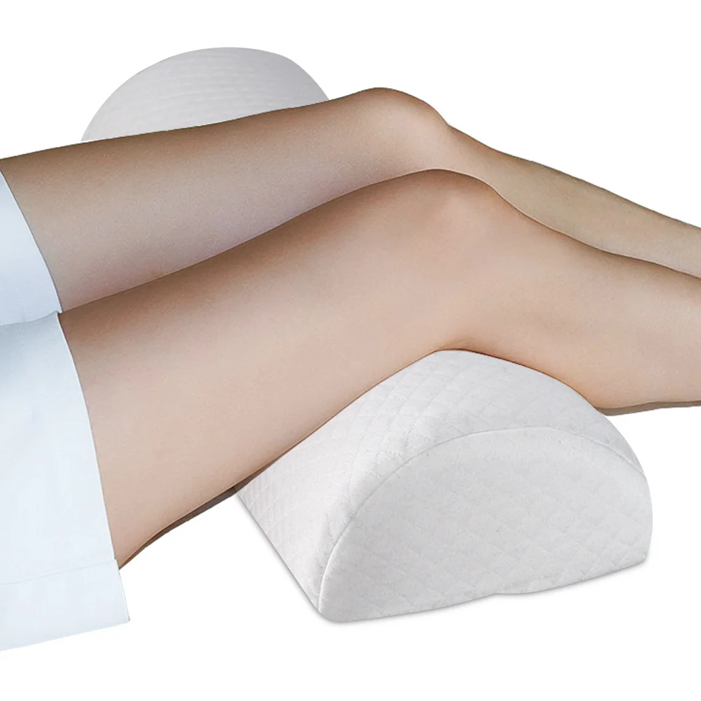 

Pillow Neck Supports Back Four Position Half-Moon Bolster Leg Cushion Sleeper Pillows Memory Foam Wedge Shape