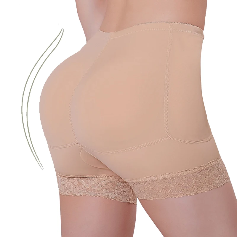 

Женские трусики с высокой талией и 4 губчатыми вставками