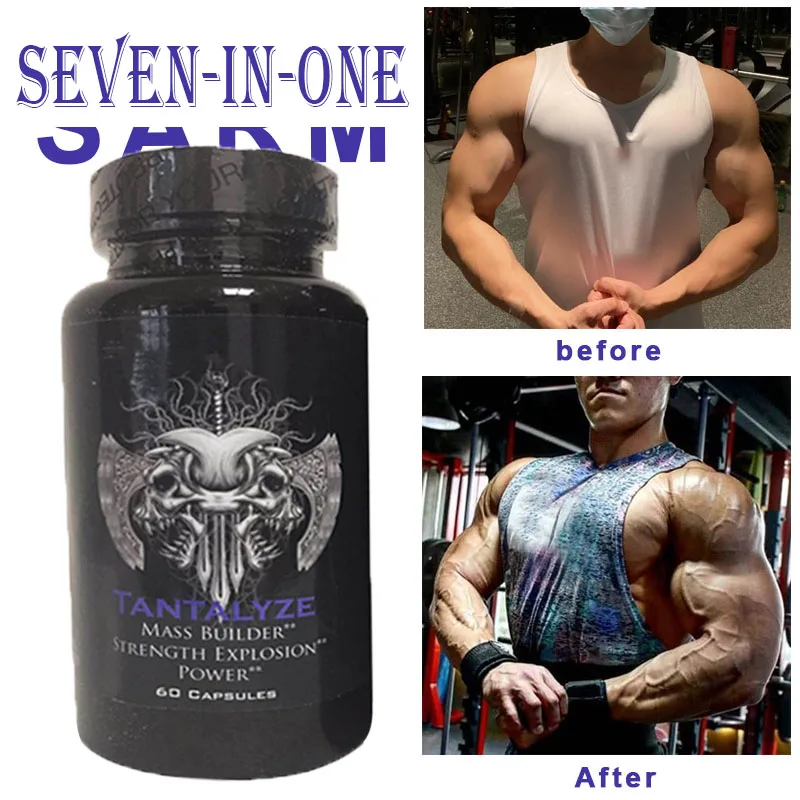 

Aggressive Labz TANTALYZE Seven-in-one Fitness Bulk Muscle Pump Dimension Power or DNM PCT