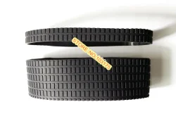 Новинка набор зум + фокусирующее резиновое кольцо для Nikon AF-S VR DX 17-55 мм 2,8G запасная часть для камеры