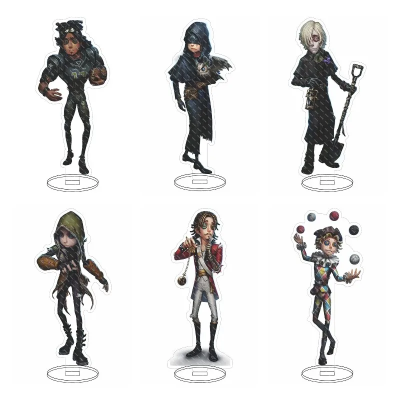 

15CM Hot Game Identity Ⅴ Figure Naib Subedar Mike Morton Seer Cosplay Acrylic Stand Model Plate Desk Decor Standing Sign Toy