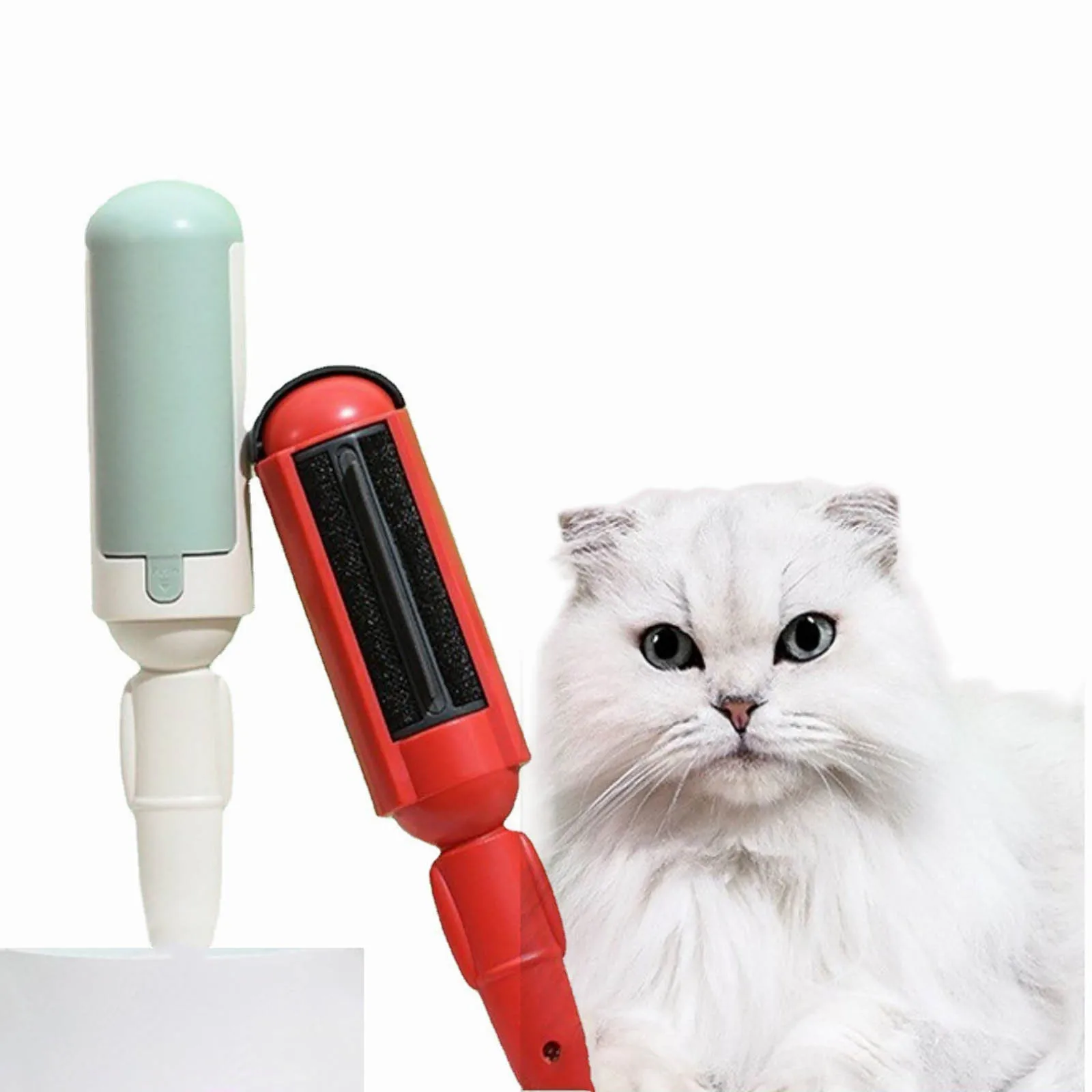 

Pet Hair Remover Roller Stick Brush Coat Sofa Cleaner Floating Cat Hair Removal Comb Grooming Cats Comb Pet Automatic Products