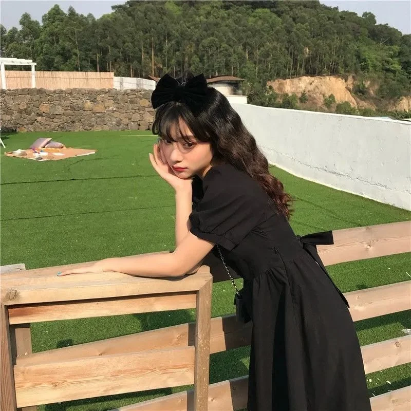 Летнее платье в стиле Японской академии новинка 2023 милое для улицы принцессы