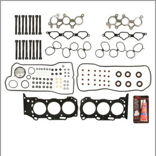 

Fits 06-13 Lexus GS450H IS350 3.5L V6 DOHC Head Gasket Set Bolts 2GRFSE